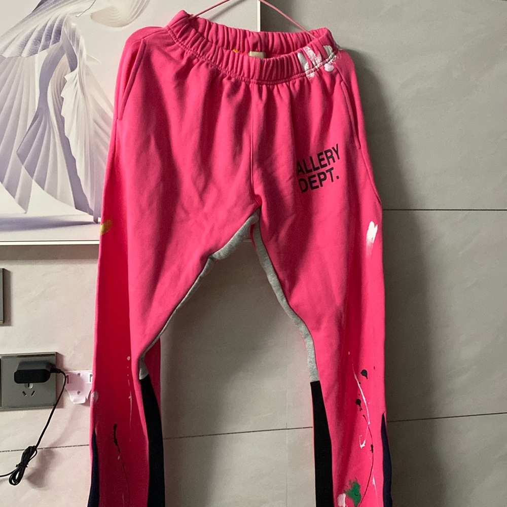Gallery Dept Heather Painted Flare Sweatpant